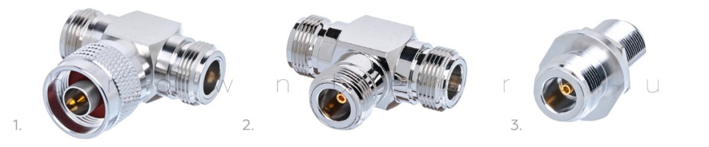 тройники N-type