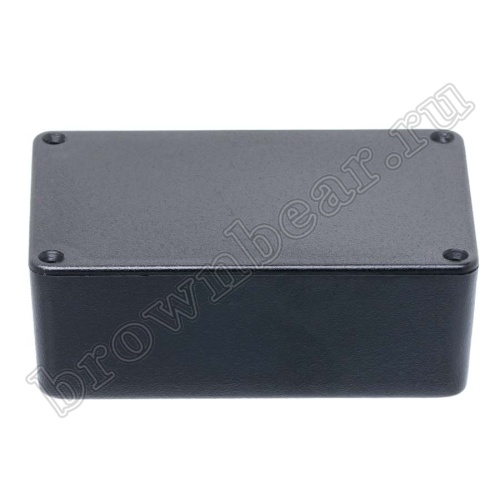 Корпус для РЭА пластиковый 76 х 50 х 27 мм, черный фото 5