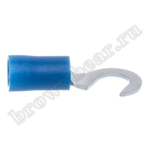 Клемма крюк тип "C" 5.3 мм на провод 1.5 - 2.5 мм², изолированная, кратно 100шт. TCI-2-5 фото 4