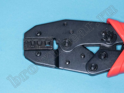 Пресс-клещи (кримпер) для обжима наконечников НШВИ на провод 6-10 АWG HT-336S/HT-236E1 фото 3