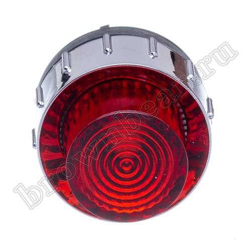 Лампа неоновая индикаторная 220В, d 25 мм, красная фото 6