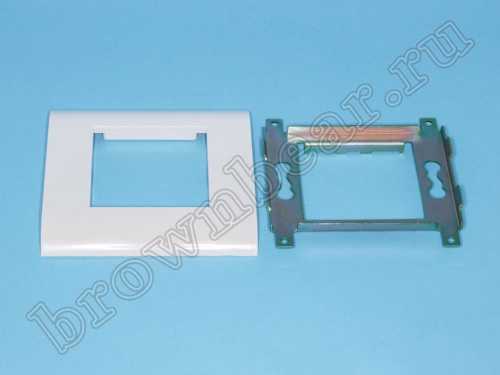 Металлическая рамка и накладка, тип MOSAIC 45  фото 3