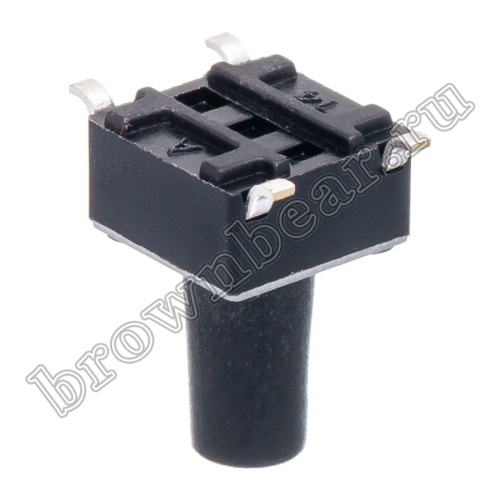 Кнопка тактовая SMD, 6х6 мм, h=9.5, 4 контакта фото 2