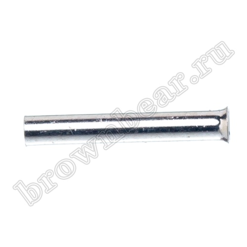 Кабельный наконечник штыревой втулочный НШВ 10 мм, под опрессовку на провод 0.75 мм², упаковка 100шт. TC-0.75-10 фото 3