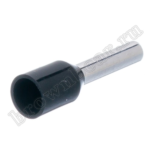 Кабельный наконечник штыревой втулочный изолированный НШВИ 8 мм, под опрессовку на провод 1.5 мм², упаковка 100шт. TIC-1.5-8 фото 5