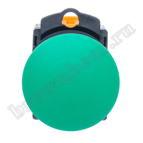 Кнопка управления грибок, без фиксации, d 38 мм, НР, зеленая TN2BMG-1A фото 5