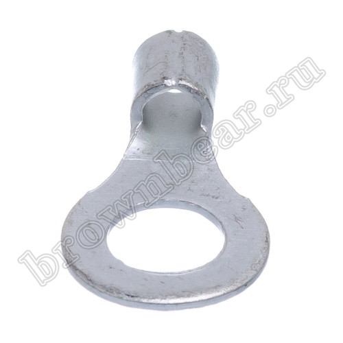 Клемма кольцевая обжимная тип "O" 5.3 мм, на провод 1.5 - 2.5 мм², неизолированная, кратно 100шт. TR-2-5 фото 3