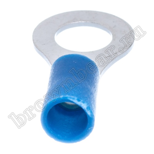 Клемма кольцевая обжимная тип "O" 6.4 мм, на провод 1.5 - 2.5 мм², изолированная, кратно 100шт. TRI-2-6 фото 3