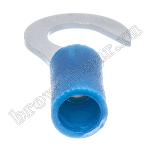 Клемма крюк тип "C" 6.4 мм на провод 1.5 - 2.5 мм², изолированная, кратно 100шт. TCI-2-6 фото 2