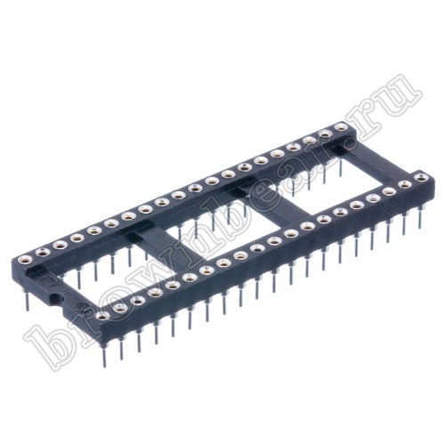 Панелька для микросхем DIP 40 цанговая