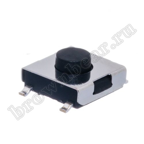 Кнопка тактовая SMD, 6x6 мм, h=3.2 мм, 4 контакта фото 7