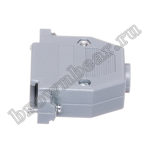 Корпус разъема D-SUB 25 контактов, серый, тип 2 DP-25C-G фото 5