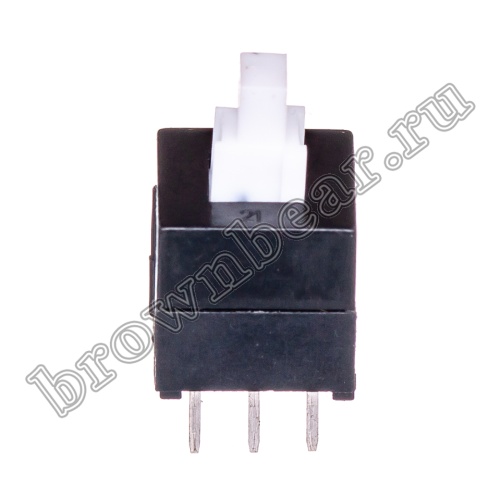 Кнопка мини  с фиксатором PSM8-1-0 фото 6