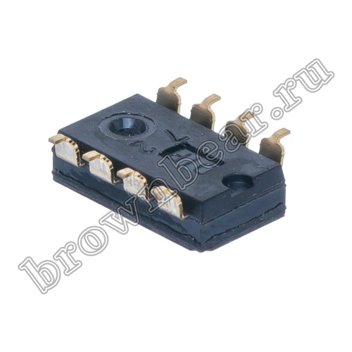 Переключатель Dip-Switch 4 контактных группы, планарный SWD4-4 фото 2