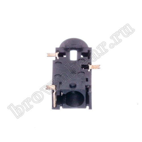 Разъём 3.5мм гнездо mini Jack на плату, поверхностный монтаж, стерео, 3 контакта AUB-36 фото 4