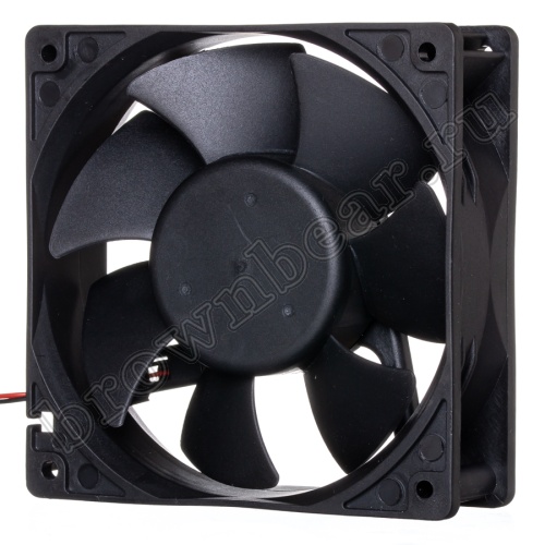 Вентилятор для корпуса 120х120х38, DC 24В, 0.11А, подшипник качения, AV-F1238LB24 фото 3