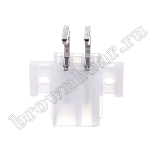 Разъем питания Mini-Fit 4 контакта, вилка на плату, прямой угол, под винты, шаг 4,2мм MF-4MRB фото 5