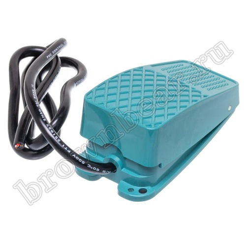 Педаль-переключатель электрическая с проводом (ножная), 172x82x58 мм TFS-103