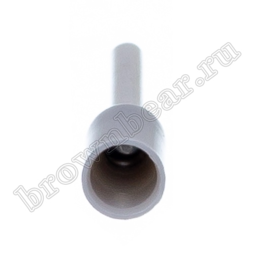 Кабельный наконечник штыревой втулочный изолированный НШВИ 10 мм, под опрессовку на провод 0.75 мм², упаковка 100шт. TIC-0.75-10 фото 5