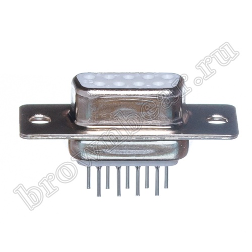 Разъем D-SUB   9 контактов, гнездо на плату, вертикальный DBB-9F фото 7