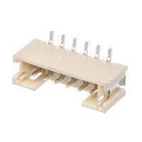 Разъем питания 6 контактов, вилка на плату, поверхностный монтаж, шаг 2.0 мм MW-6S