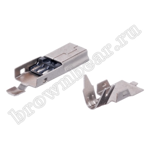 Разъем mini USB, вилка на кабель без корпуса, 5 контактов, пайка 4 провода, MUBS-05PNO USB/M-SP-1 фото 8