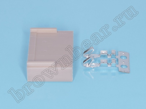 Разъем питания 8 контактов, гнездо на кабель, шаг 2.54 мм HU-8 фото 4