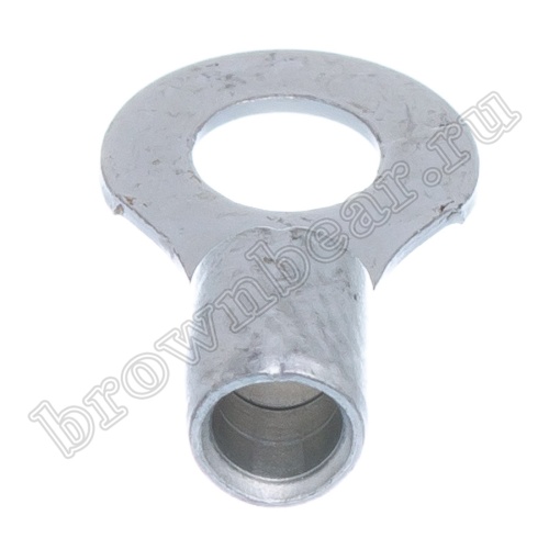 Клемма кольцевая обжимная тип "O" 4.3 мм, на провод 1.5 - 2.5 мм², неизолированная, кратно 100шт. TR-2-4 фото 2