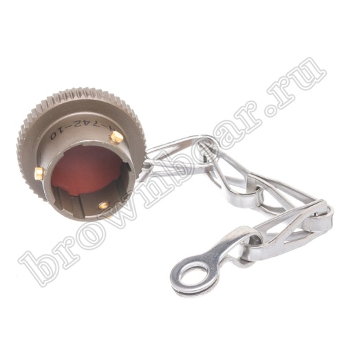 Заглушка Amphenol серии 62IN для разъема тип 10, наружный байонет 62IN-742-10 фото 2