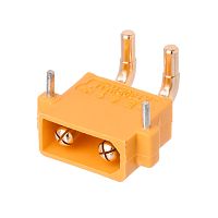 Разъем питания XT30 для АКБ, 2 контакта, штекер на плату угловой XT30PW30-M.G.Y
