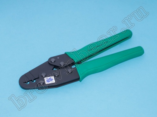 Пресс-клещи (кримпер) для обжима неизолированных клемм на провод 4-8 AWG YYT-9 фото 2