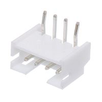 Разъем питания 4 контакта, вилка на плату, прямой угол, шаг 2.0 мм MW-4MR