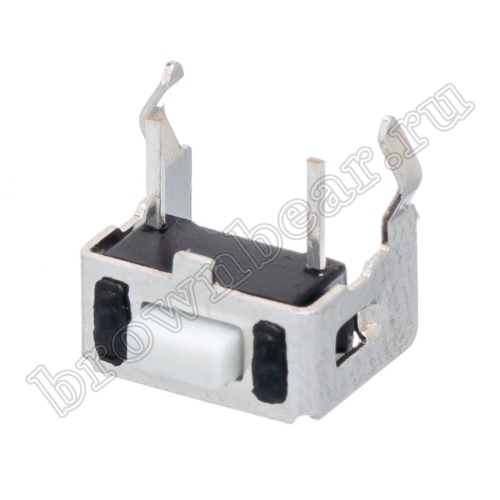 Кнопка тактовая угловая, 6x3.5 мм мм, h=4.3 мм, 2 контакта SWT-20-31