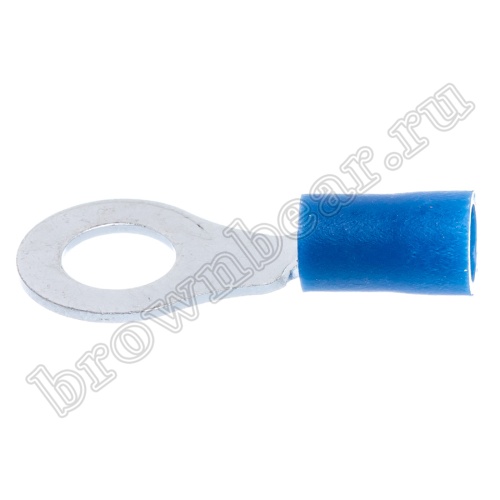 Клемма кольцевая обжимная тип "O" 6.4 мм, на провод 1.5 - 2.5 мм², изолированная, кратно 100шт. TRI-2-6 фото 2
