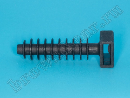 Дюбель для крепления стяжек пластиковый 37х6,3х10мм, кратно 100 шт. CH-8 фото 2