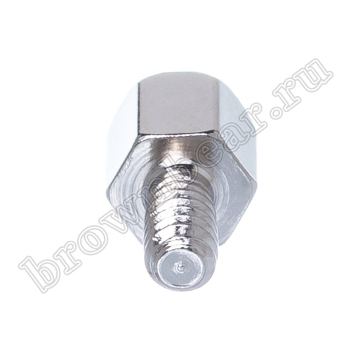 Винт шестигранный L=5мм для разъемов D-SUB, с внутренней резьбой 4-40 UNC, упаковка 100шт. SCR-15/1 фото 3