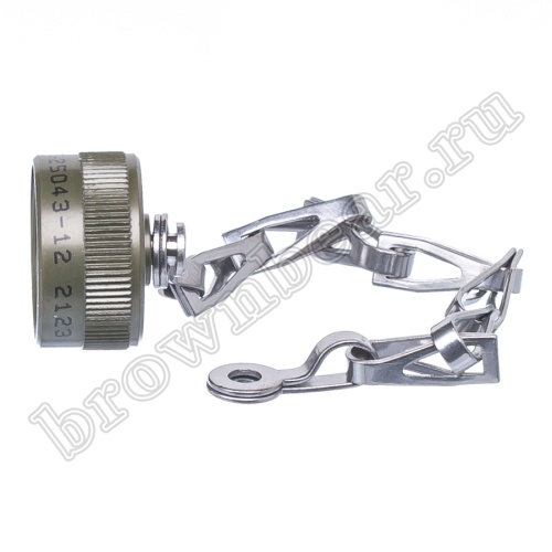 Заглушка Amphenol серии MS для разъема тип 12, 12S, внутренняя резьба MS 25043-12 фото 2