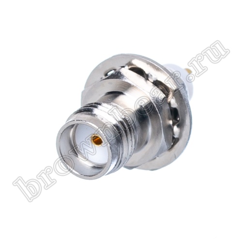 Разъем SMA гнездо на приборный блок, крепление гайка SMA-BJ