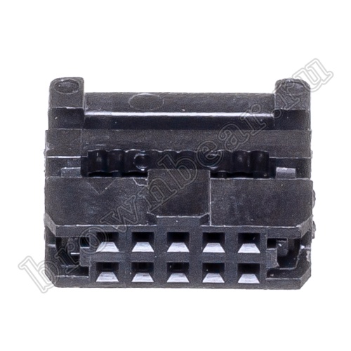 Разъем IDC 2х5 розетка на плоский кабель, шаг 2.00мм IDC2-10 фото 2