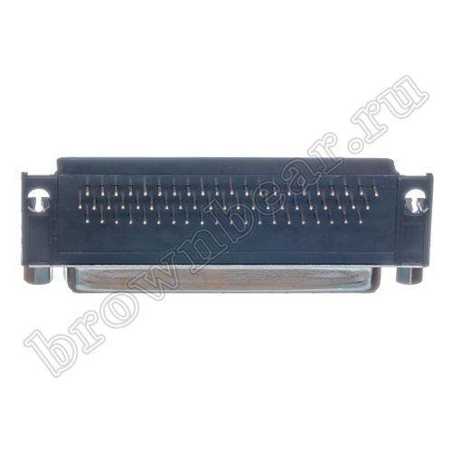 Разъем D-SUB 62 контакта, гнездо на плату, прямой угол DHR-62F фото 7