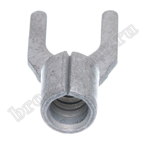 Клемма вилочная обжимная тип "U" 5.3 мм, на провод 4.0 - 6.0 мм², неизолированная, кратно 100шт. TY-5.5-5 фото 5