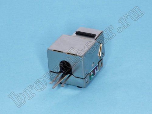 Модуль RJ-45 8P8C кат.5e, Keystone, тип 110, полностью экранированный  фото 3