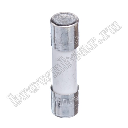 Предохранитель 5х20 мм, цилиндрический, керамический, сверхбыстрый, 10А/250В(UBM) фото 2
