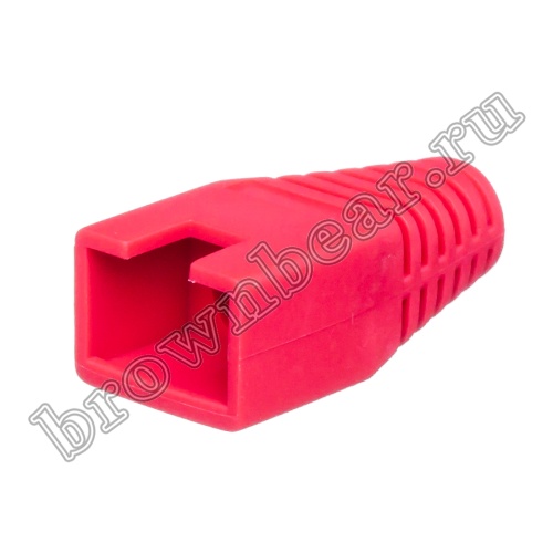 Колпачок изолирующий для разъёма RJ-45, красный TPC-1/R