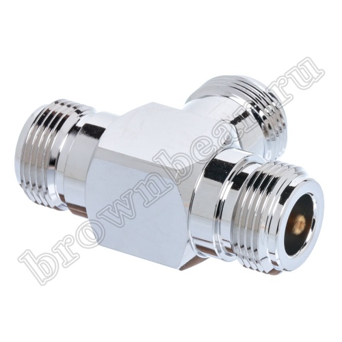 Переходник-тройник N, female-female-female фото 3