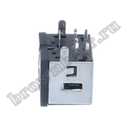 Гнездо mini DIN 6 контактов на плату MDN-6FR фото 5