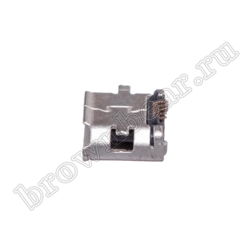Разъем micro USB, гнездо на плату поверхностный монтаж, 5 контактов, тип 2 USB/Mc-1J/2 фото 6
