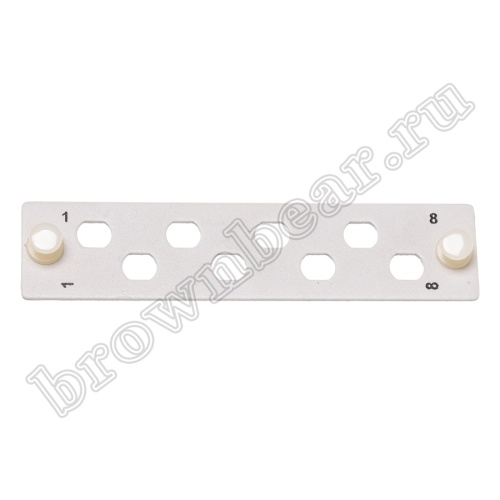 Планка 130мм на 8 портов ST/FC для кроссов серии FR  фото 2