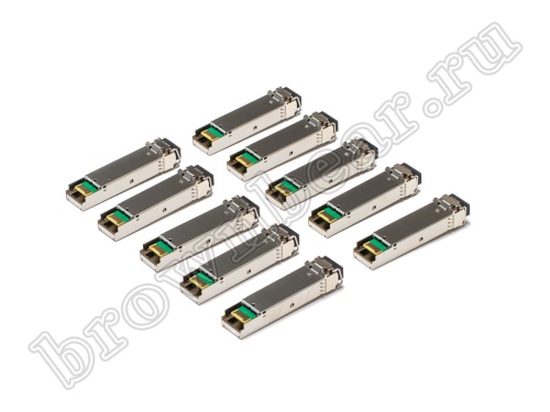 MGB-LX-10PCS Модуль SFP одномодовый, 1Гб/с, разъём 2хLC, 1310нм, mini GBIC, 20км, упаковка 10 штук фото 9