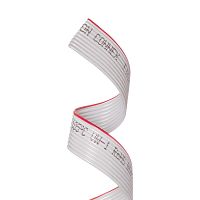 Кабель плоский, шлейф 10 проводников, шаг 1.27 мм